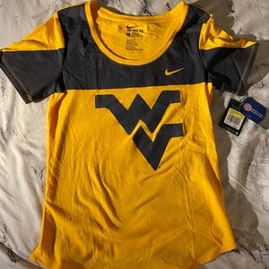 Nike West Virginia Mountaineers Colorblock Tee